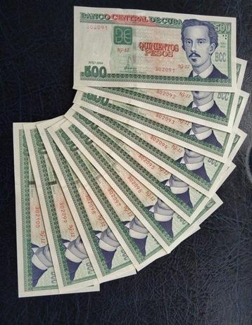 Cuba. - 10 x 500 Pesos - 2024 - Pick NEW  (Zonder