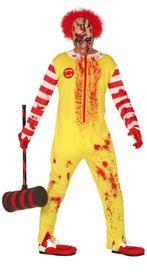 Zombie Clown Halloween Kostuum Heren L, Nieuw, Verzenden