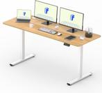 Zit sta bureau - Elektrisch - Verstelbaar - 160x60 cm - Brui, Huis en Inrichting, Verzenden, Nieuw