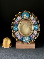 Reliekhouder - Verguld messing - 1850-1900 - Agnus Dei micro, Antiek en Kunst