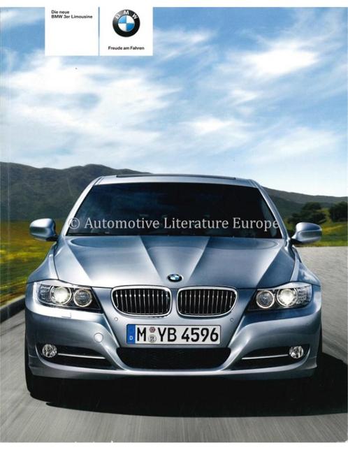 2009 BMW 3 SERIE SEDAN BROCHURE DUITS, Boeken, Auto's | Folders en Tijdschriften, Ophalen of Verzenden