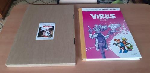 Spirou et Fantasio T33 - Virus + suppléments - C + emboîtage, Boeken, Stripverhalen