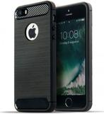 iPhone SE/5S Geborsteld TPU case - Ultimate Drop Proof, Verzenden