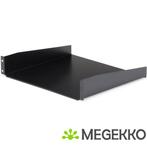 StarTech.com Standaard Universele Plank Serverrack Zwart, Computers en Software, Verzenden, Nieuw