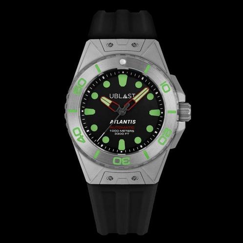 Ublast - Atlantis Professional Diver 100 ATM - Ltd Edition -, Handtassen en Accessoires, Horloges | Heren