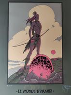 Philippe Caza - 1 Silkscreen - Le Monde dArkadi - 1990, Boeken, Nieuw