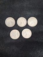 Italië, Republiek 500 Lire argento (5 monete) (Zonder, Postzegels en Munten, Munten | Europa | Niet-Euromunten