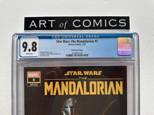 Star Wars: The Mandalorian #5 - Gist Variant cover - CGC 9.8, Boeken, Strips | Comics