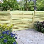 vidaXL Poort 100x75 cm geïmpregneerd grenenhout groen