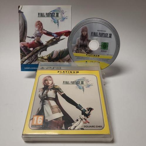 Final Fantasy XIII Platinum Playstation 3, Games en Spelcomputers, Games | Sony PlayStation 3, Zo goed als nieuw, Ophalen of Verzenden