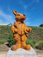 Beeldje - XL dressed pig - IJzer