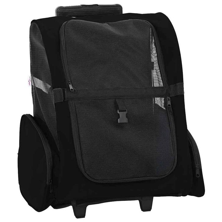vidaXL Huisdierentrolley 3-in-1 48x32x(57-106) cm oxford, Dieren en Toebehoren, Overige Dieren-accessoires, Nieuw, Verzenden