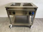 Chariot de bain-marie Saro en acier inoxydable 2 x 1/1 GN, Zakelijke goederen, Horeca | Keukenapparatuur, Verzenden, Nieuw in verpakking