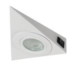 Driehoekspot wit met schakelaar G4 - 12 Volt, Verzenden, Nieuw, Trendy verlichting