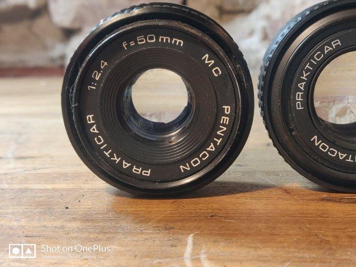 Praktica, Pentacon Set van 4 Pentacon Prakticar lenzen –, Audio, Tv en Foto, Fotocamera's Analoog