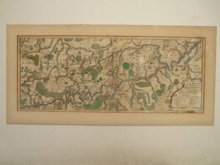 België - Namur, Huy, Charleroi; Jean de Beaurain - Les, Boeken, Atlassen en Landkaarten