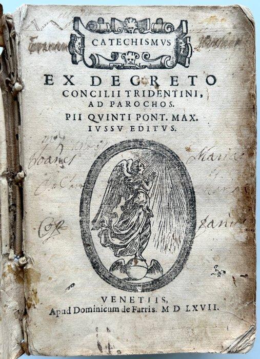 Pius V. - Catechismus ex decreto - 1567, Antiek en Kunst, Antiek | Boeken en Manuscripten