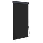 vidaXL Rolgordijn voor buiten 100x250 cm antraciet, Huis en Inrichting, Stoffering | Gordijnen en Lamellen, Verzenden, Nieuw