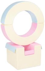Foam blokken - hoepel - Ø 78 cm - 3 delig - pastelkleuren, Kinderen en Baby's, Ophalen of Verzenden, Nieuw