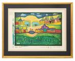Friedensreich Hundertwasser (1928-2000) - Irinaland über dem, Antiek en Kunst