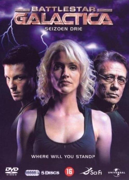 Battlestar Galactica - Seizoen 3 (dvd tweedehands film), Cd's en Dvd's, Dvd's | Actie, Ophalen of Verzenden