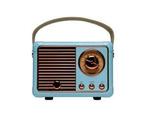 2dekans | Denver Vintage Radiobox - BTP-203T - Blauw - Max, Audio, Tv en Foto, Luidsprekerboxen, Ophalen of Verzenden, Nieuw