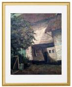 George Thielens (1888-1950) - Achtergevel oude Maastrichtse, Antiek en Kunst