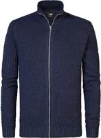 Petrol Kabelvest Nunam Navy maat Maat 48/50 (M) Heren, Nieuw, Petrol, Verzenden, Maat 48/50 (M)