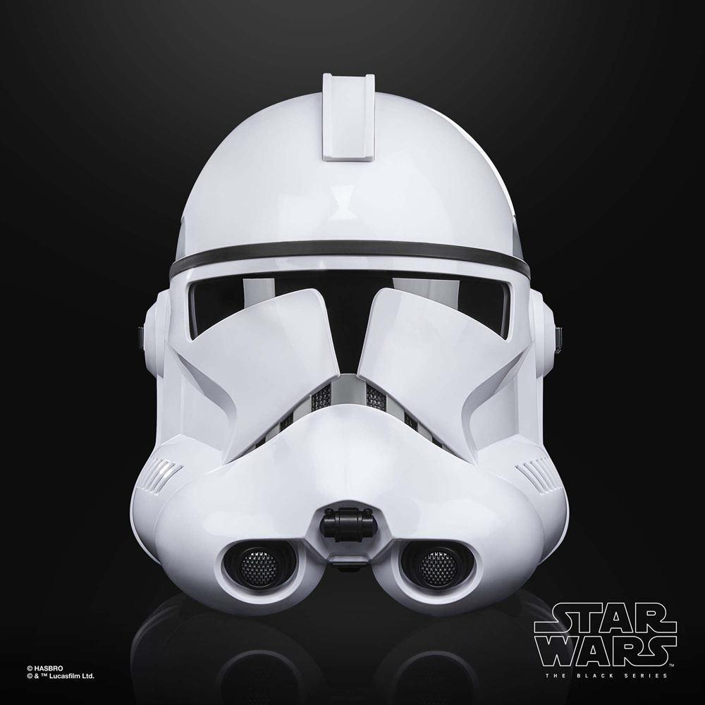 engel Oneindigheid Bully ② Star Wars: The Clone Wars Black Series Electronic Helmet Pha — Star Wars  — 2dehands