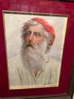 Antonio Enrico Fiorentino (1894-1962) - Vecchio Pescatore, Antiek en Kunst