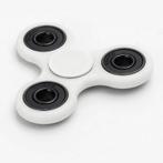 Standard Tri Fidget Hand Spinner Anti Stress Draaier Toy Wit, Verzenden, Nieuw