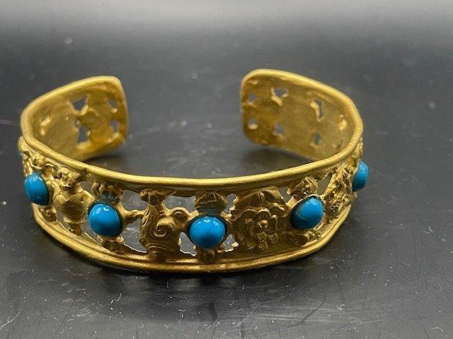 Replica van een Oud-Etruskisch IJzer Bracelet - 2 cm (Zonder, Antiek en Kunst, Antiek | Overige Antiek
