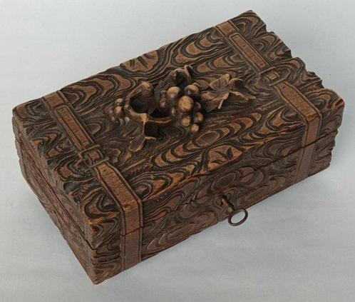 Sieradendoos - Hout, Antiek en Kunst, Kunst | Designobjecten