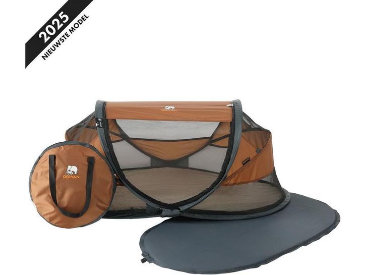Deryan Baby Luxe - Campingbedje - Inclusief zelfopblaasbare, Huis en Inrichting, Woonaccessoires | Overige, Zo goed als nieuw