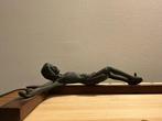 Antiek Crucifix - Brons, Hout - 1920-1930