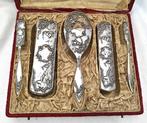 Set cosmetische accessoires - .833 zilver