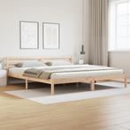 vidaXL Bedframe met Hoofdeinde 180x210 cm Massief Grenenhout, Huis en Inrichting, Verzenden, Nieuw