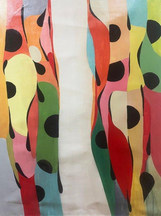 J. DELGALLO - LASFIERAS. XL. ( NO Reserve ), Antiek en Kunst, Kunst | Schilderijen | Modern