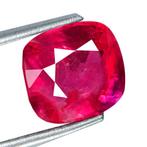 Rood Robijn - 6.66 ct - Lotus Gemology, Handtassen en Accessoires, Edelstenen, Nieuw