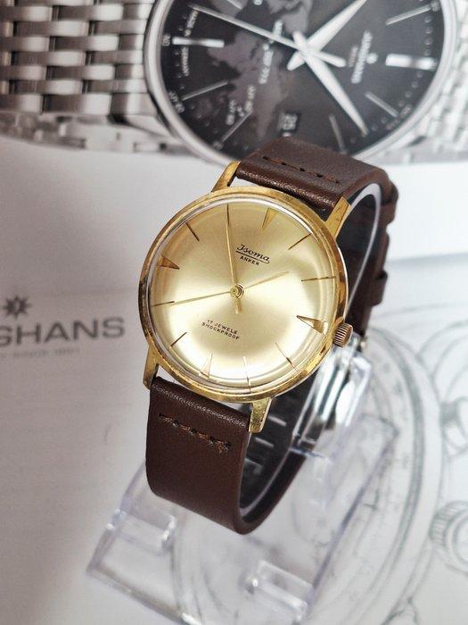 Isoma Anker - Mechanische 17 Jewels ultra flat 35 mm -, Handtassen en Accessoires, Horloges | Heren