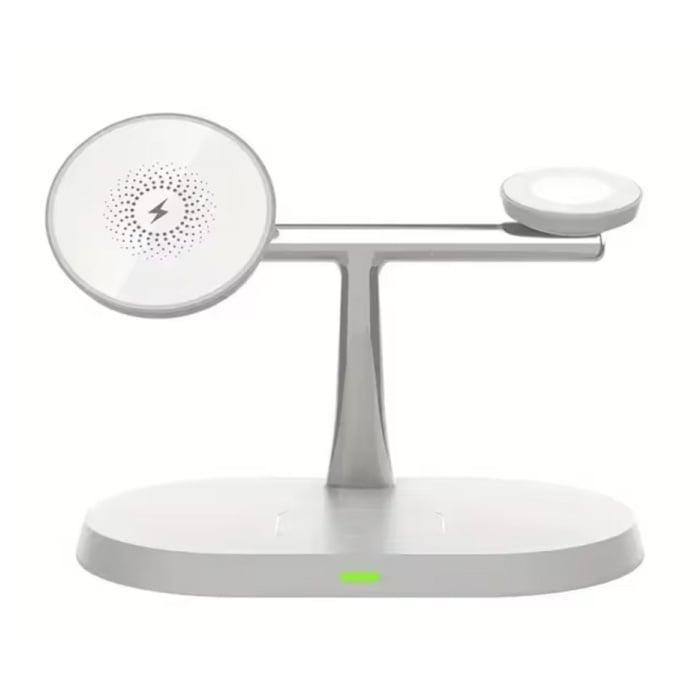 3 in 1 Draadloos Qi Oplaadstation - Compatibel met Apple, Telecommunicatie, Mobiele telefoons | Batterijen en Accu's, Nieuw, Verzenden