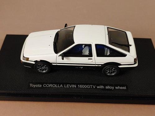 Ebbro 1:43 - Coupé miniature - Toyota Corolla Levin 1600GTV, Hobby en Vrije tijd, Modelauto's | 1:5 tot 1:12