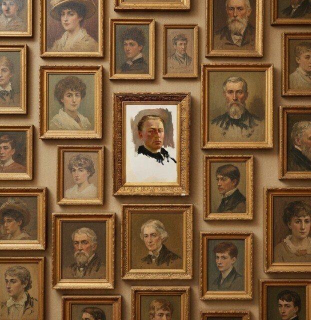 Impressionist School (c. 1930) - The Dandy, Antiek en Kunst, Kunst | Schilderijen | Klassiek