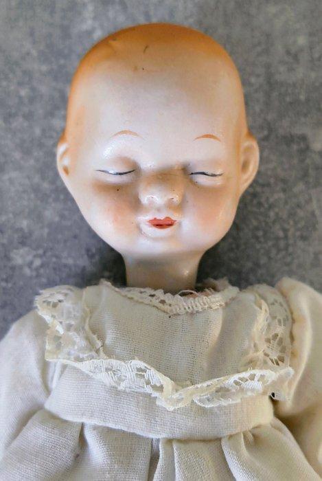 Handmade / Handpainted - Pop Antique double faced doll -, Antiquités & Art, Curiosités & Brocante
