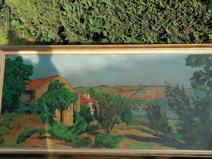 Paul Deltombe (1878-1971) - Paysage, Antiek en Kunst, Kunst | Schilderijen | Klassiek