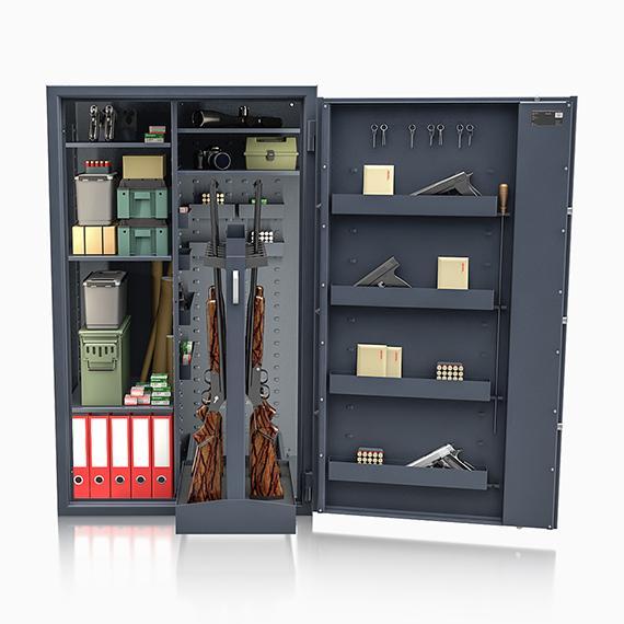 Gecertificeerde wapenkluis SIEGEN SK 5 (kies zelf een slot), Huis en Inrichting, Brandblussers en Brandkasten, Brandkast, Nieuw