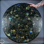 Labradorite Galaxie Naturelle Plateau de table / Assiette-