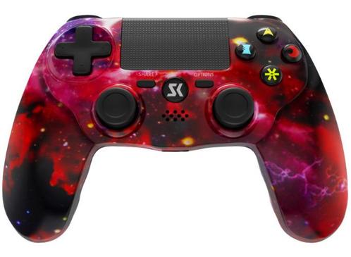 ISHAKO Gaming Controller for PS4-Fantasy Nebula Rood, Games en Spelcomputers, Spelcomputers | Sony Consoles | Accessoires, Ophalen of Verzenden
