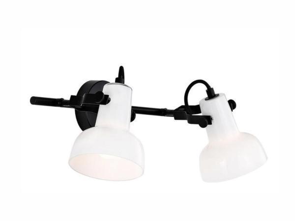 Veiling - 2x Nordlux Parson 2-Spot wandlamp, Huis en Inrichting, Lampen | Wandlampen