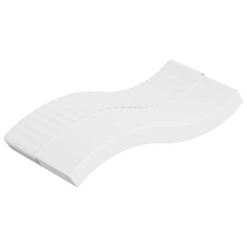 vidaXL Schuimmatras middelzacht 90x190 cm Single Size, Huis en Inrichting, Slaapkamer | Matrassen en Bedbodems, Nieuw, Verzenden